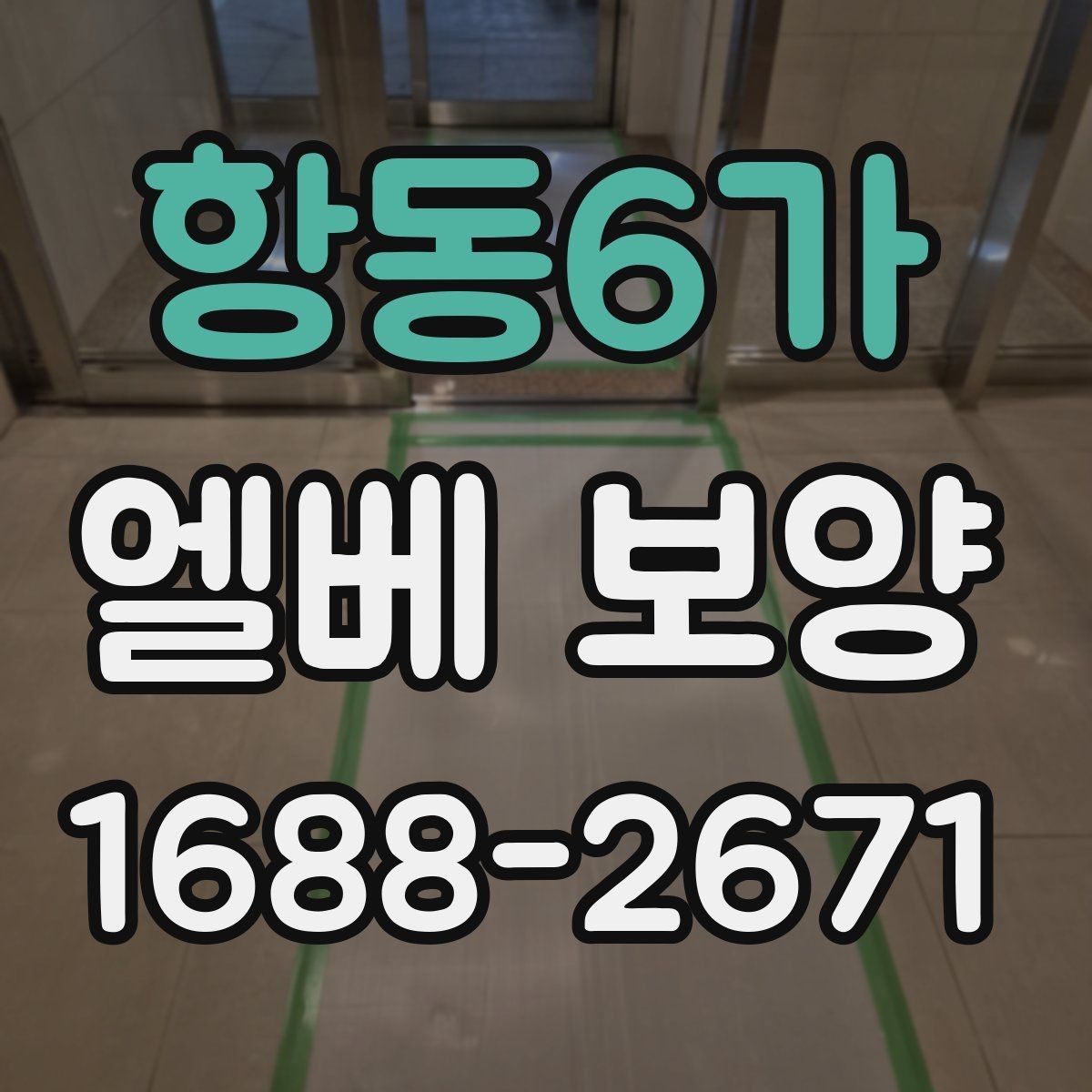 항동6가 엘베 보양 철거 없이 깔끔하게 마감하는 실무 포인트