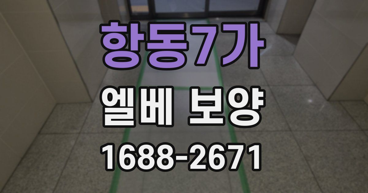 항동7가 엘베 보양