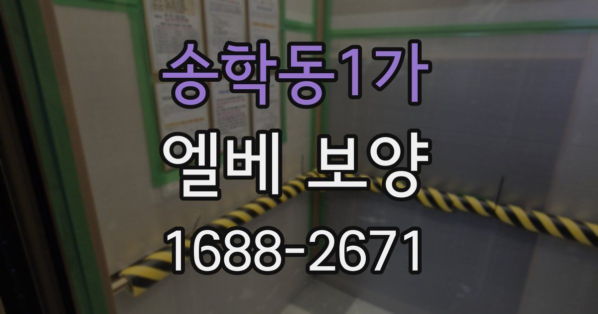 송학동1가 엘베 보양