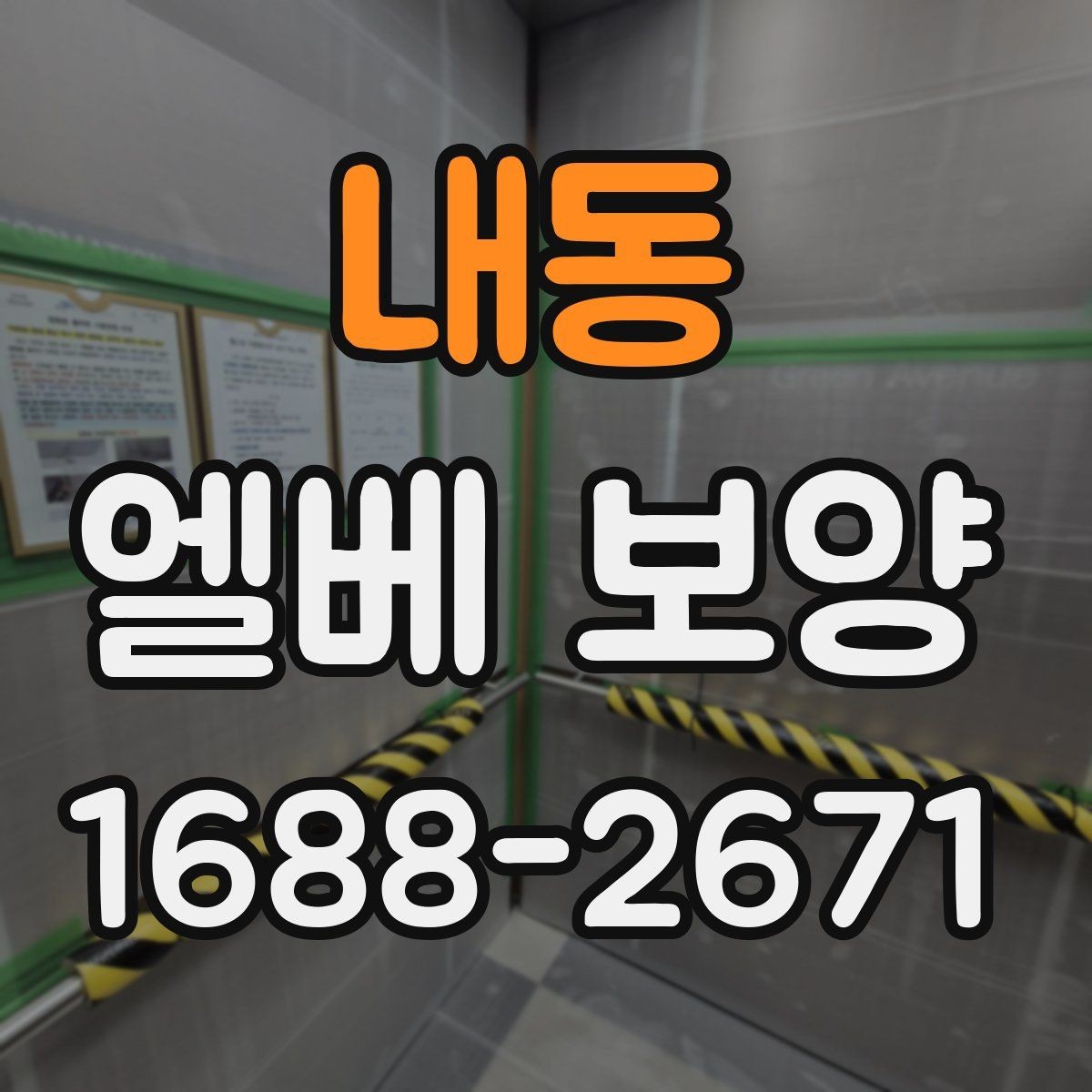 내동 엘베 보양 교체·수리 공사 때 어디까지 해야 할까
