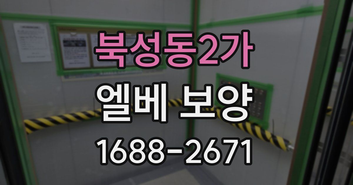북성동2가 엘베 보양