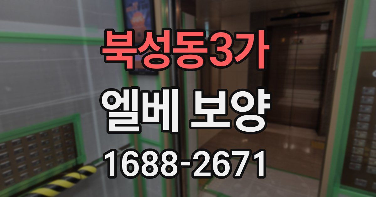 북성동3가 엘베 보양