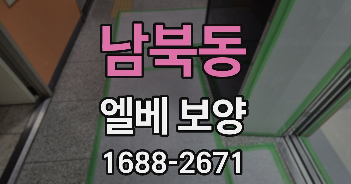 남북동 엘베 보양