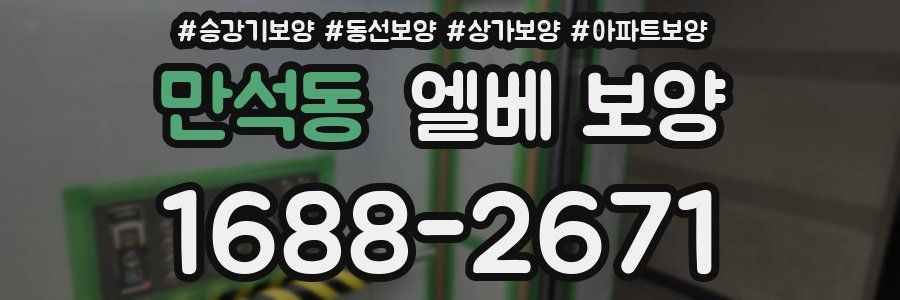 만석동 엘베 보양