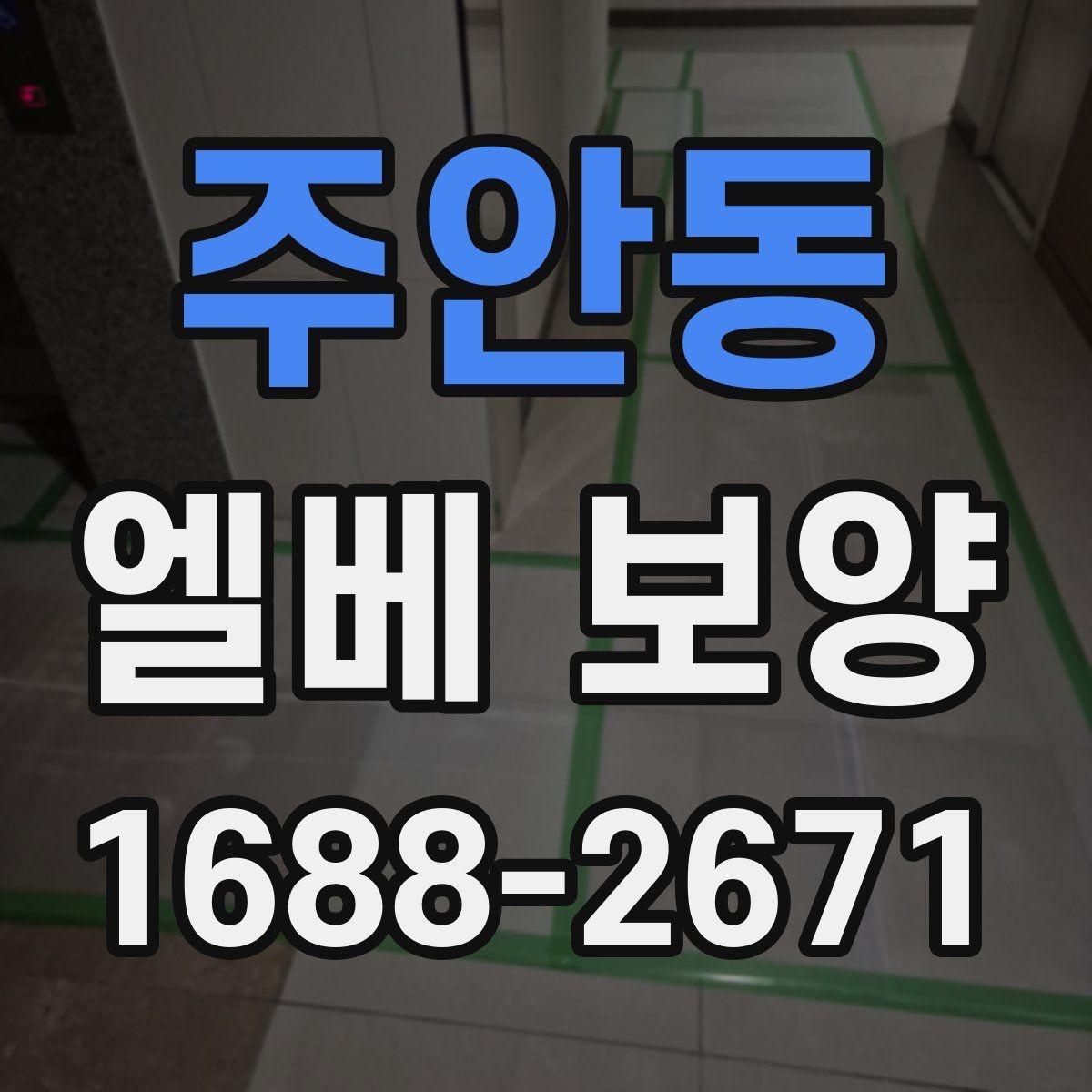 주안동 엘베 보양 자재별 장단점과 적용 현장 정리