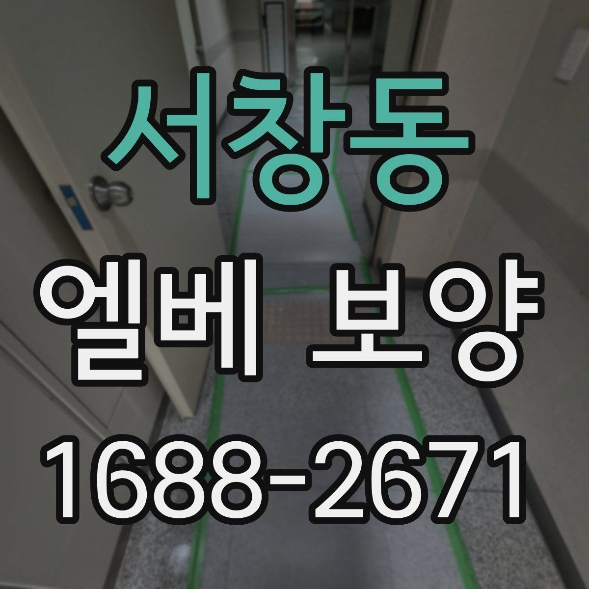 서창동 엘베 보양 보행자 왕래가 잦은 아파트 관리 요령