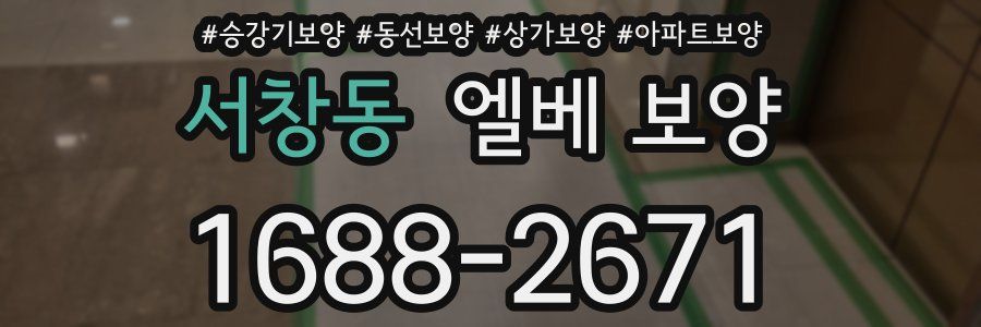 서창동 엘베 보양