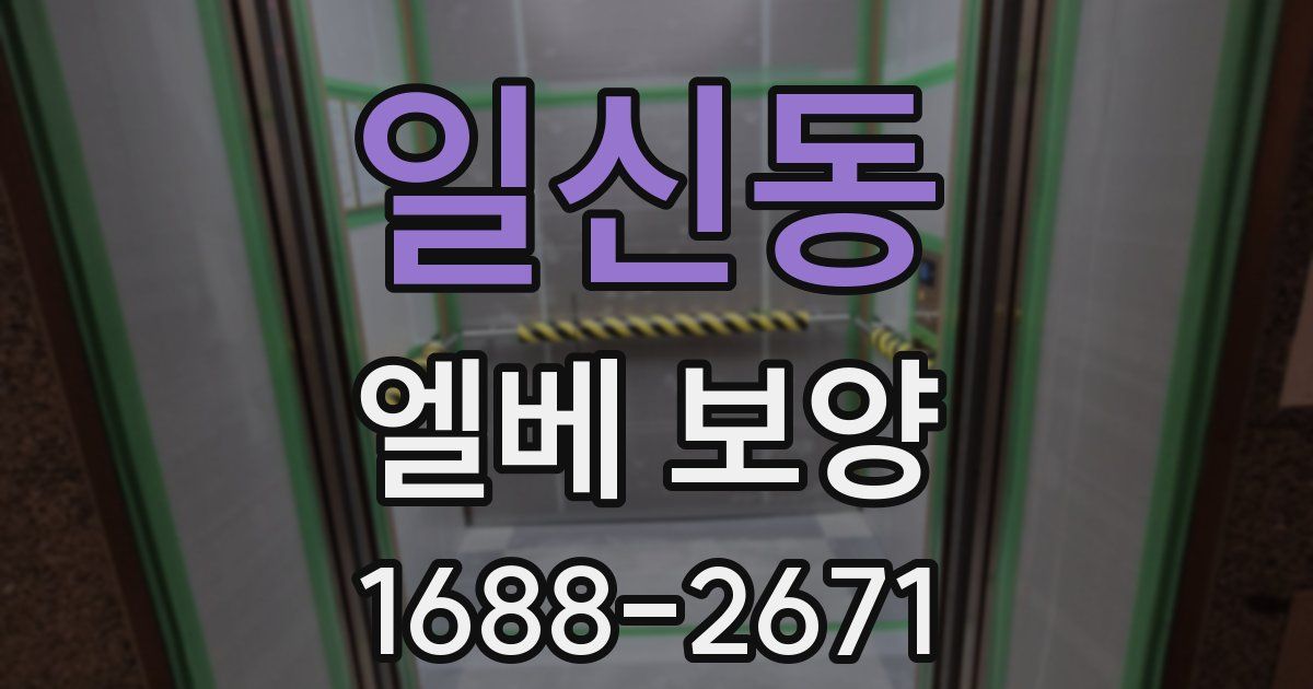 일신동 엘베 보양