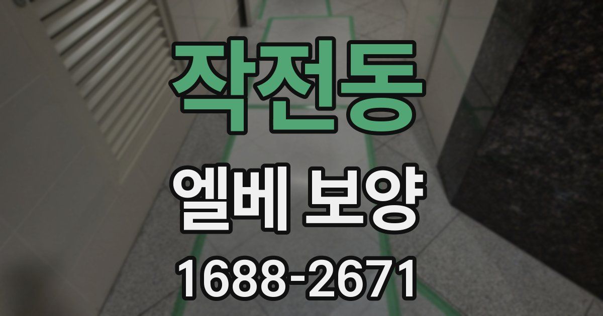 작전동 엘베 보양