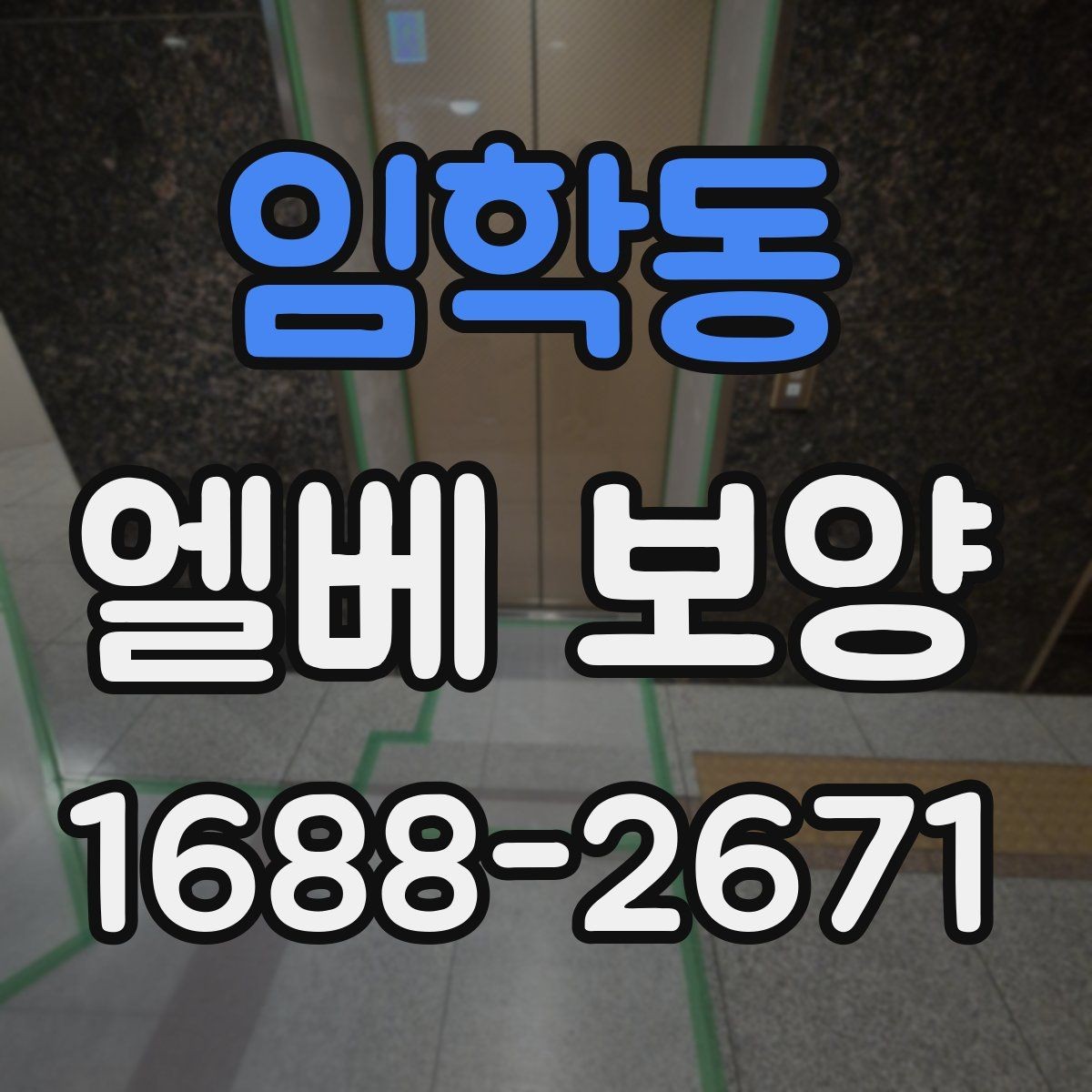 임학동 엘베 보양 장기 공정에서 교체와 보수를 구분하는 기준