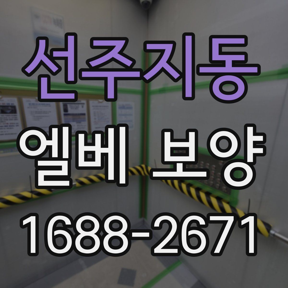 선주지동 엘베 보양 테이프와 부보양 자재를 정할 때의 기준