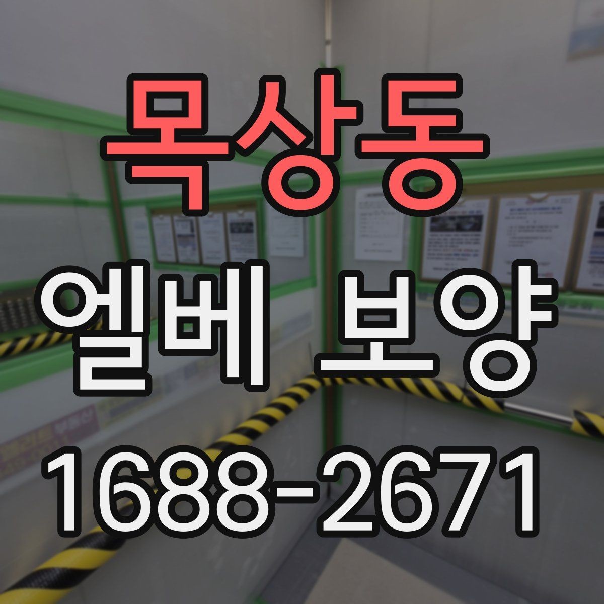 목상동 엘베 보양 작업자 이동이 많은 현장에서 필요한 대응