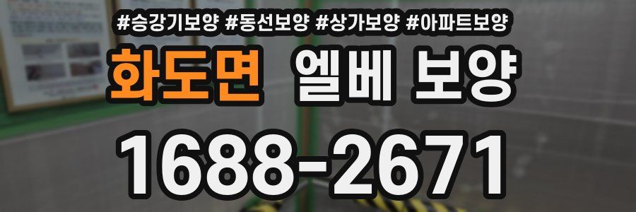화도면 엘베 보양