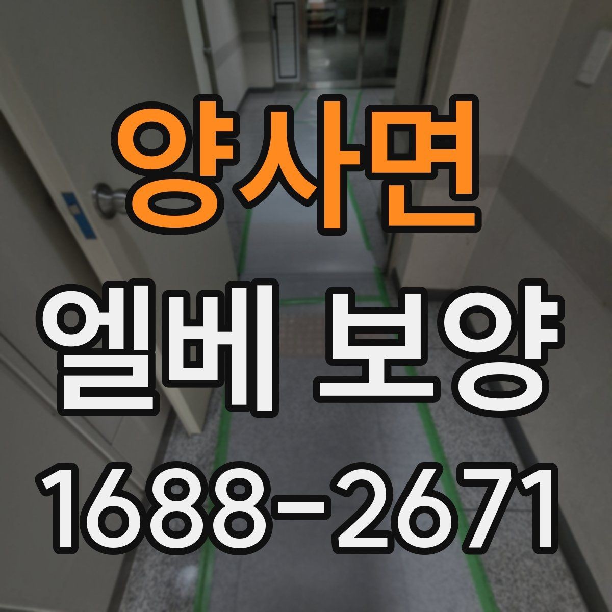 양사면 엘베 보양 자재 선택부터 마감 확인까지의 점검 흐름