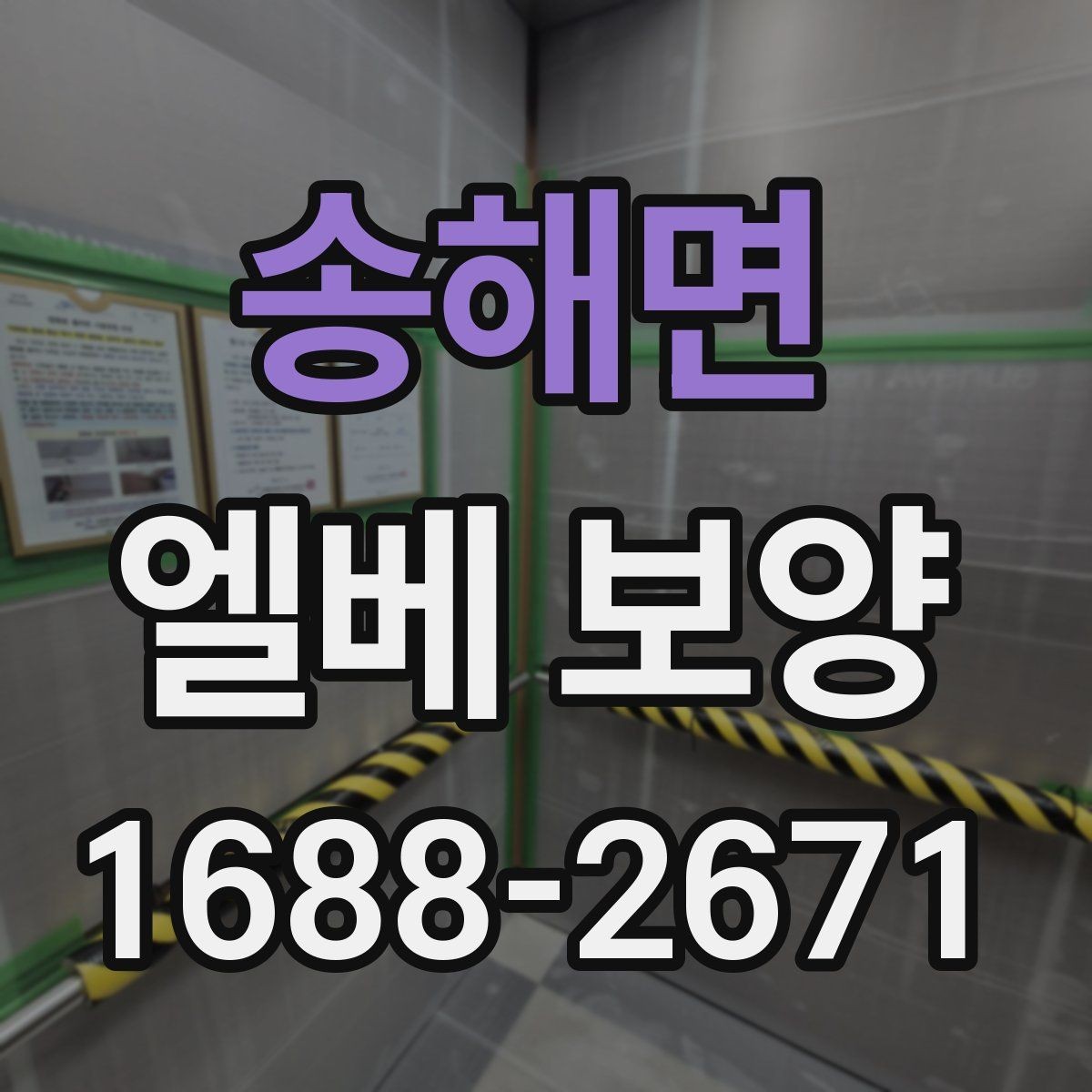 송해면 엘베 보양 교체·수리 공사 때 어디까지 해야 할까