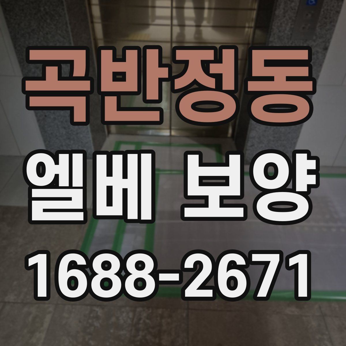 곡반정동 엘베 보양 공용부 동선이 겹칠 때 먼저 챙길 구간