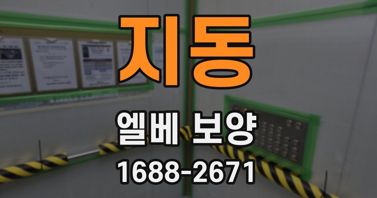 지동 엘베 보양