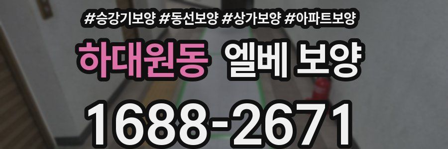 하대원동 엘베 보양