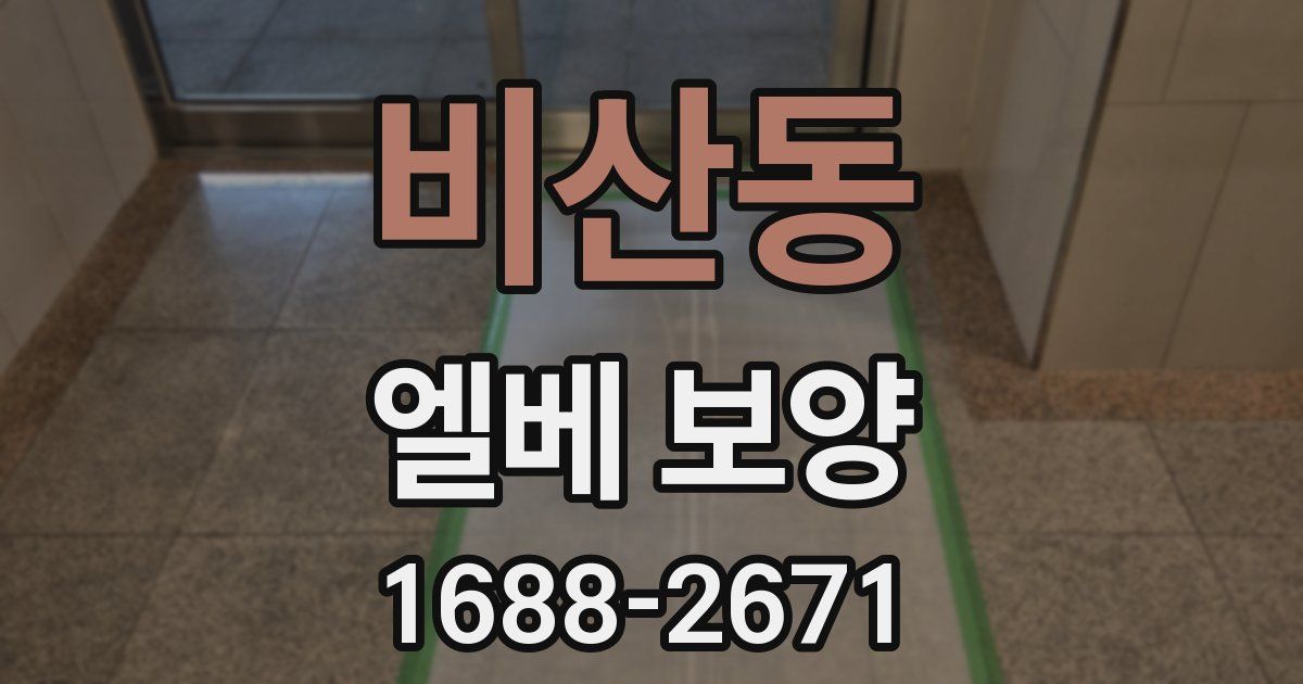 비산동 엘베 보양