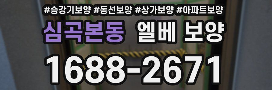 심곡본동 엘베 보양