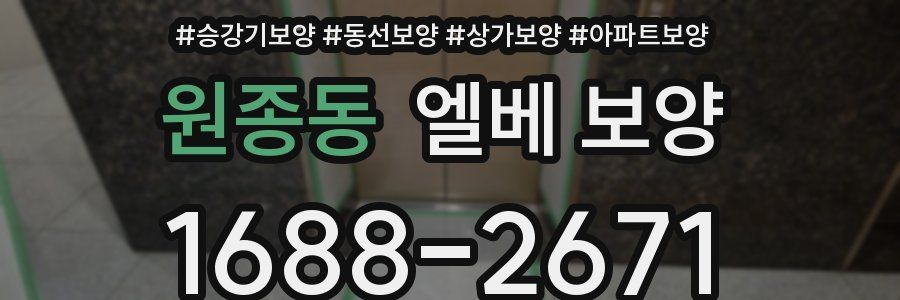 원종동 엘베 보양