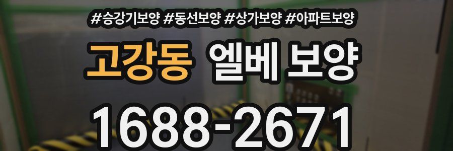 고강동 엘베 보양