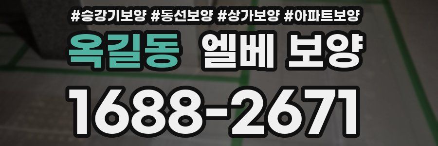 옥길동 엘베 보양