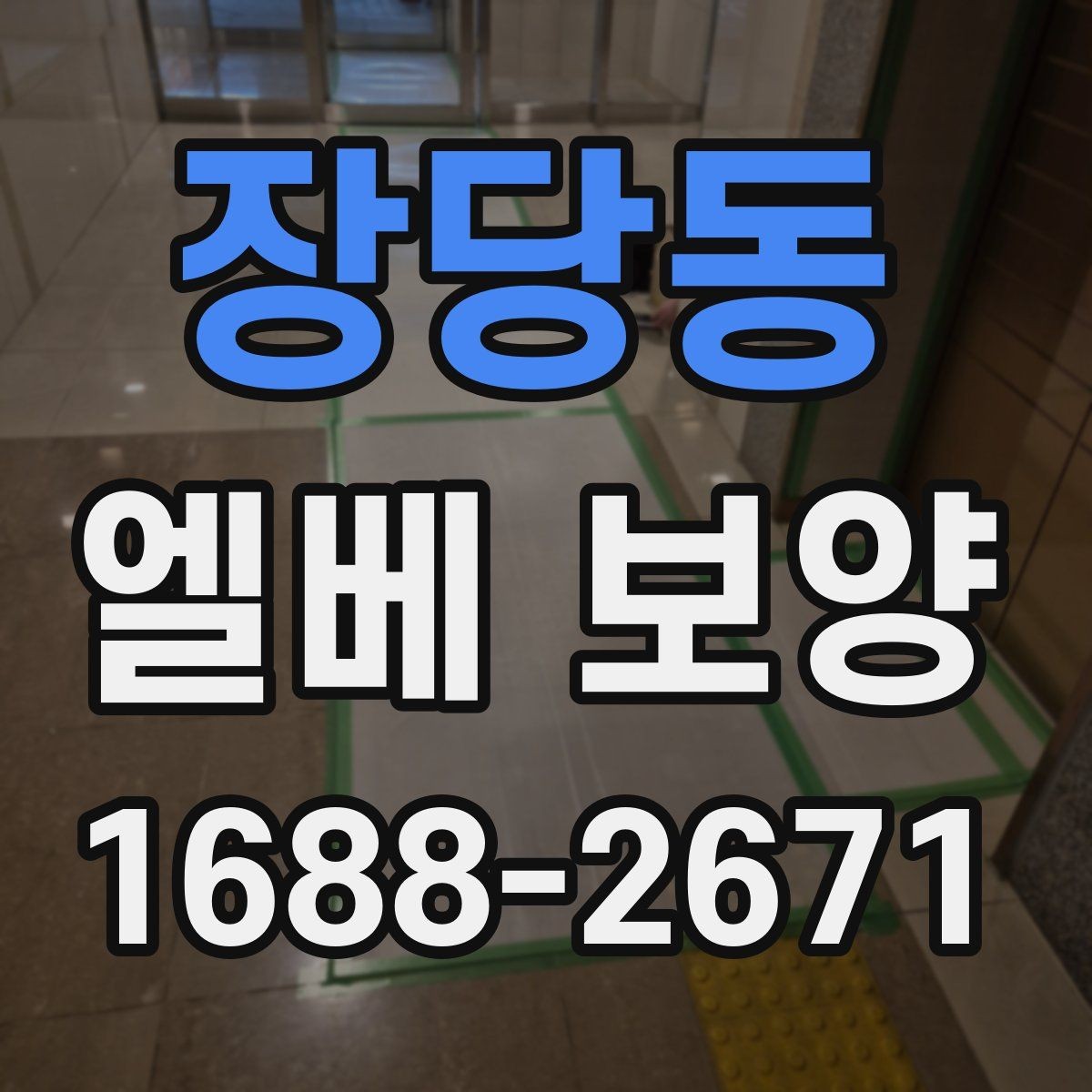 장당동 엘베 보양 현장마다 달라지는 자재 배치와 보호 순서