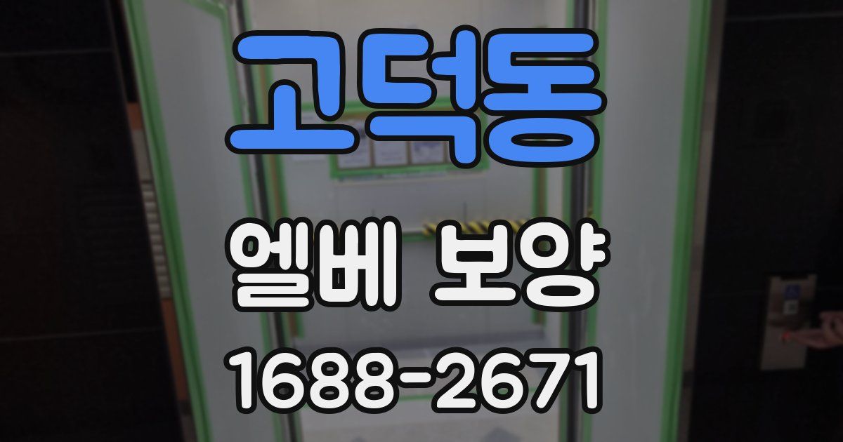 고덕동 엘베 보양