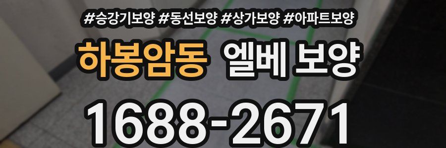 하봉암동 엘베 보양