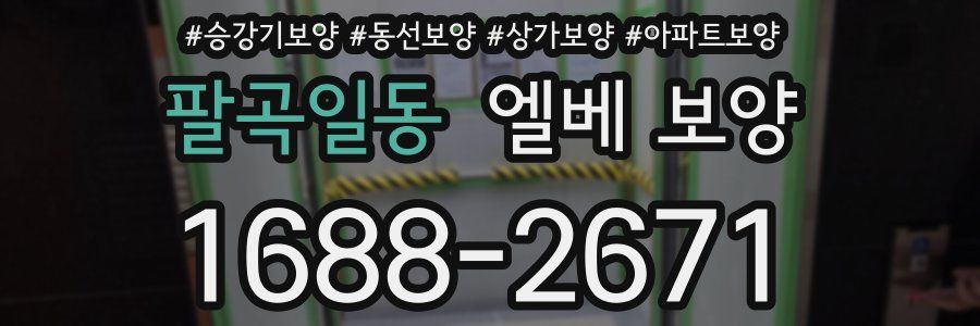 팔곡일동 엘베 보양