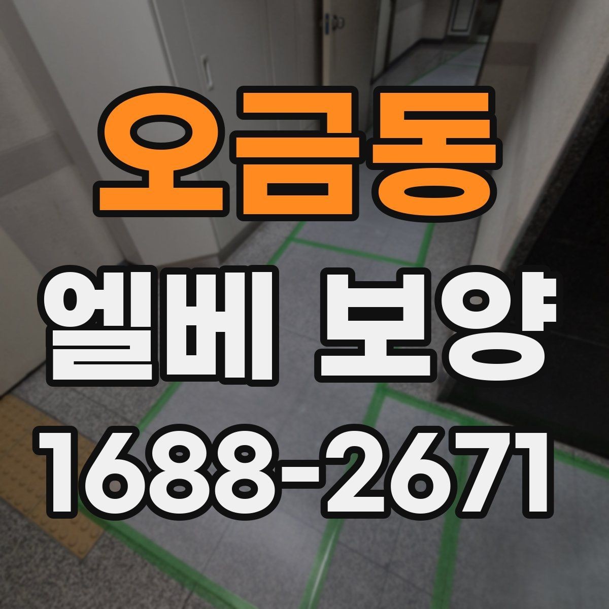 오금동 엘베 보양 마친 뒤 꼭 점검해야 할 항목들