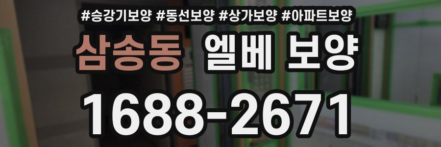 삼송동 엘베 보양