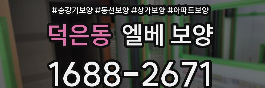 덕은동 엘베 보양