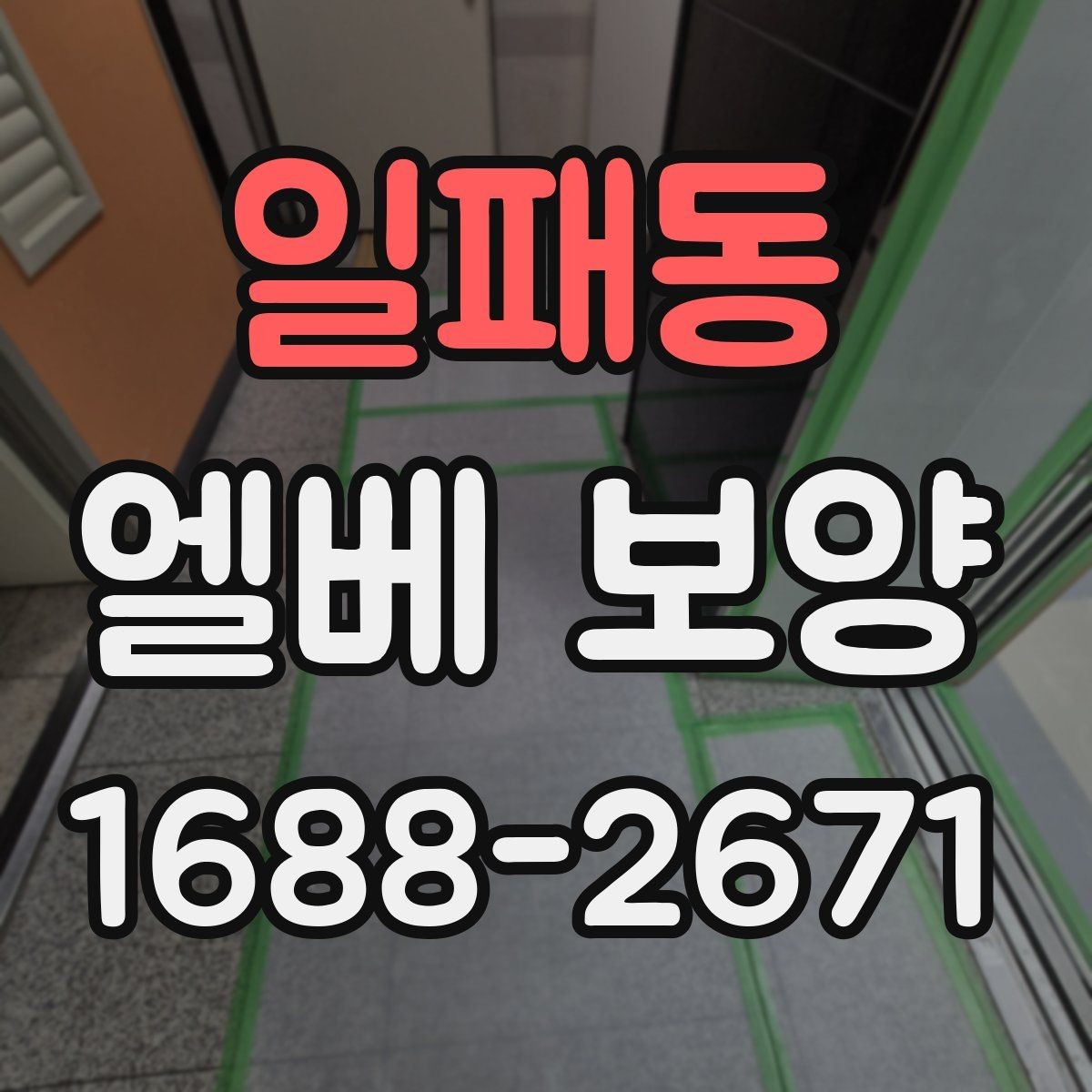 일패동 엘베 보양 바닥 벽면 거울 자재를 구분하는 이유