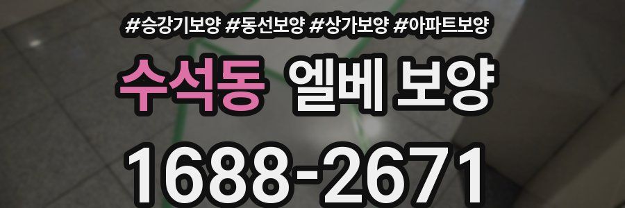 수석동 엘베 보양