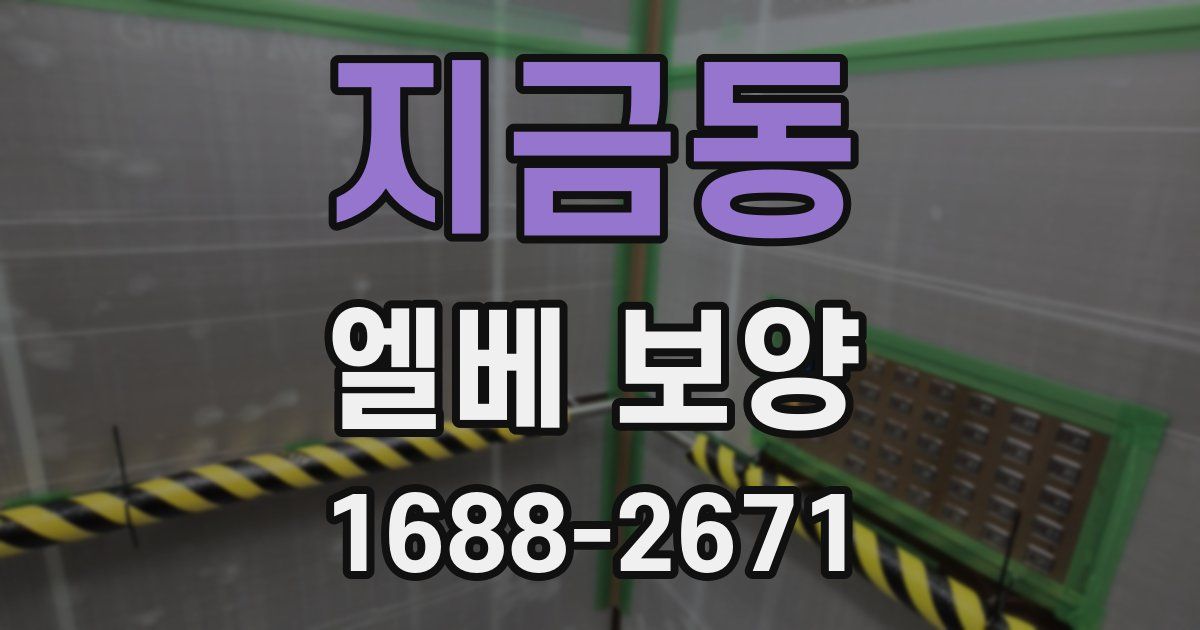 지금동 엘베 보양