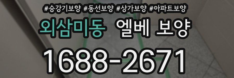 외삼미동 엘베 보양