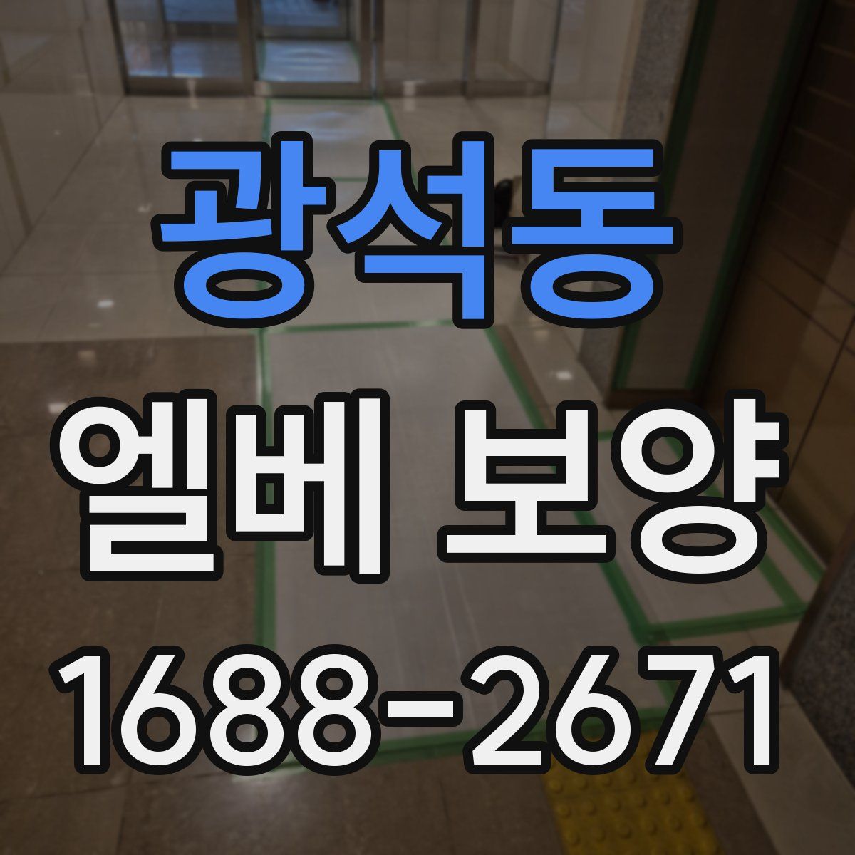 광석동 엘베 보양