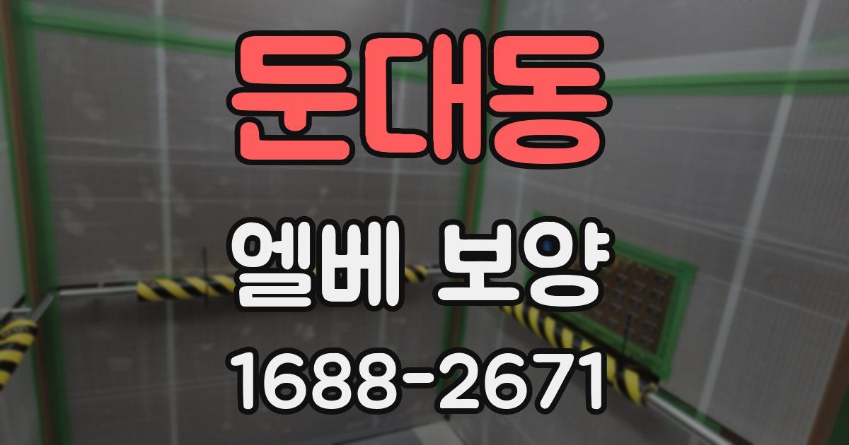 둔대동 엘베 보양