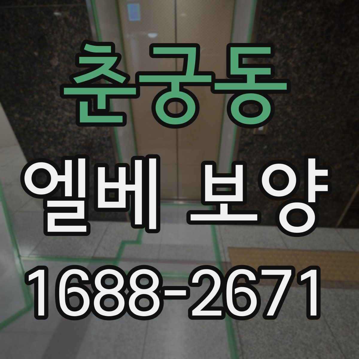 춘궁동 엘베 보양