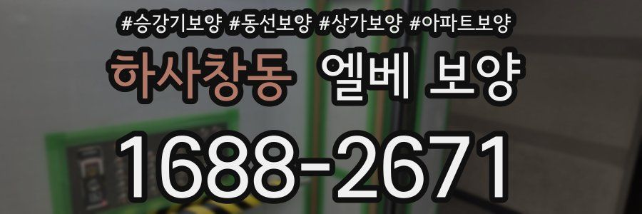 하사창동 엘베 보양