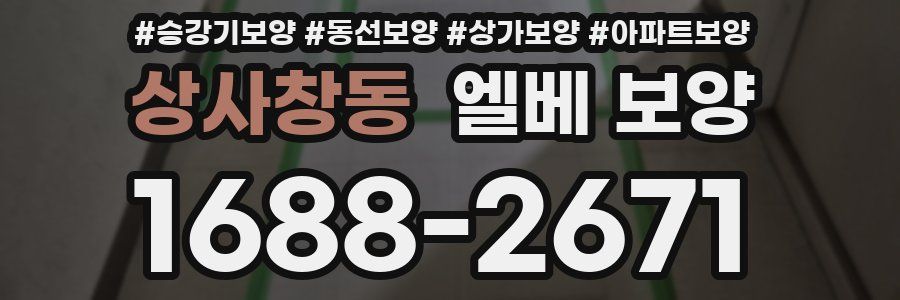 상사창동 엘베 보양