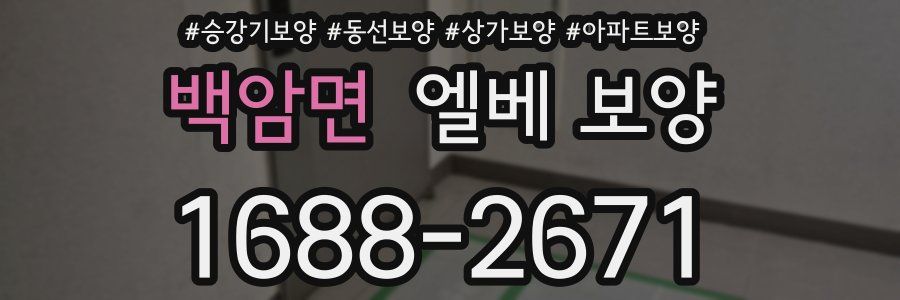 백암면 엘베 보양