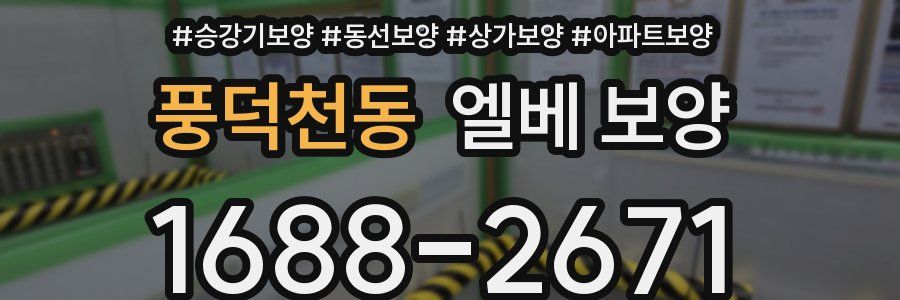 풍덕천동 엘베 보양