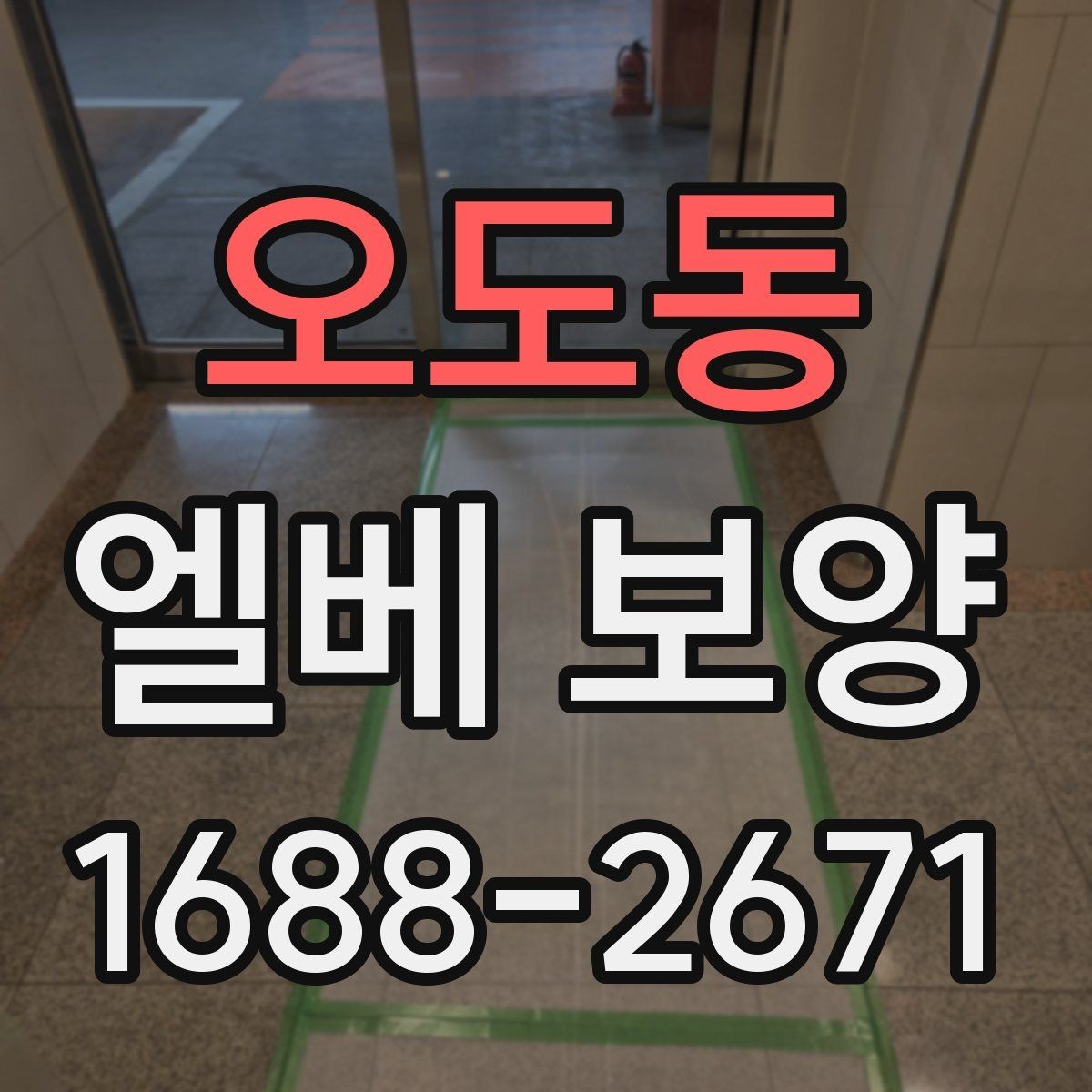 오도동 엘베 보양 고정 상태가 오래 가는 현장 점검법