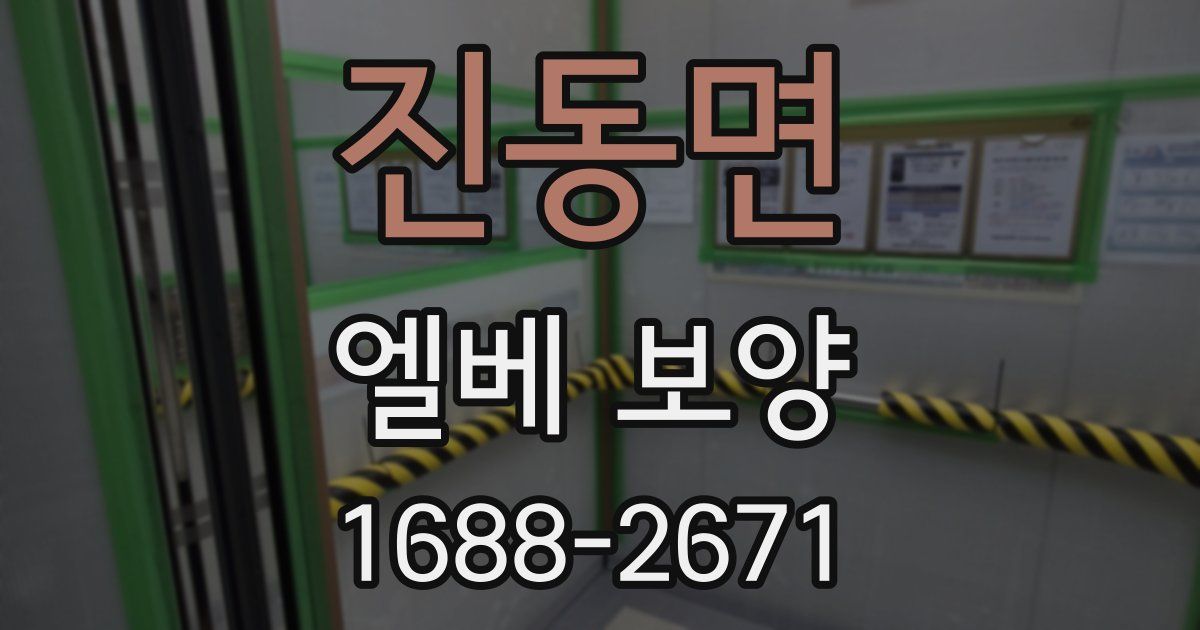 진동면 엘베 보양