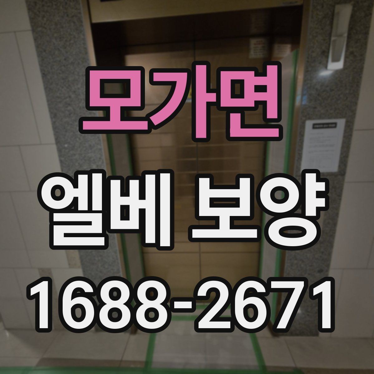 모가면 엘베 보양 보행 동선이 복잡한 현장 살펴봐야 할 항목