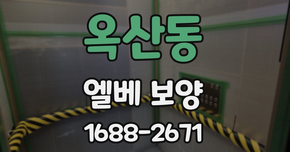 옥산동 엘베 보양