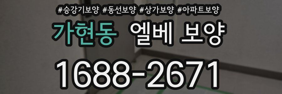 가현동 엘베 보양
